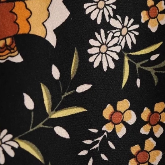 SOLD OUT Boho Floral Long Duster Kimono Maxi Robe - Picture 8 of 8